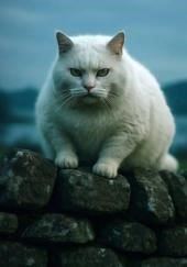 Белый кот из Драмганниола